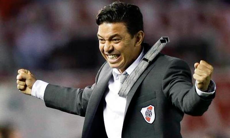 Marcelo Gallardo superó a Bianchi en un récord de la Copa Libertadores