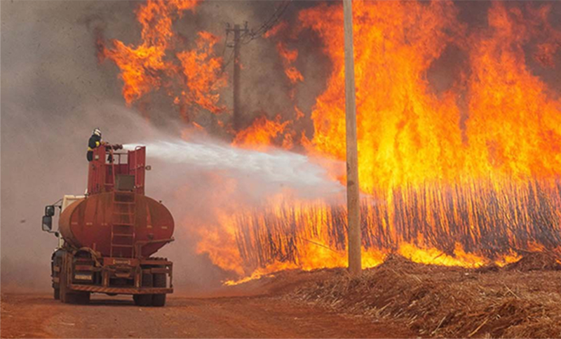 Brasil denunció que es víctima de un «terrorismo climático» y aseguró que los incendios son intencionales