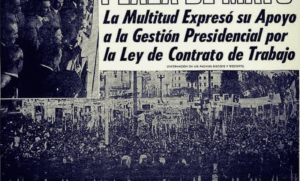 El Peronismo rosarino reivindica la Ley de Contrato de Trabajo a 50 años de su creación