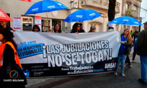 “No a la reforma jubilatoria”: Amsafe anuncia paro y movilización para este jueves