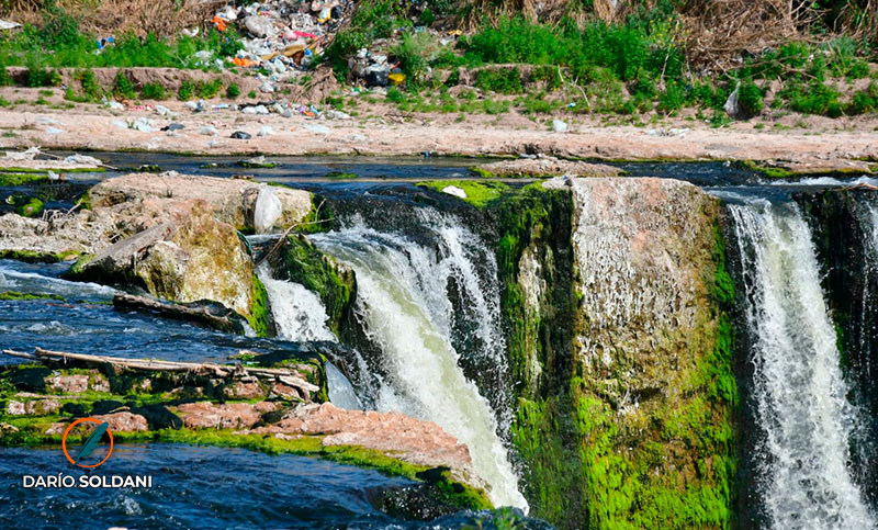 El Gobierno de Santa Fe puso en marcha las obras en la cascada del arroyo Saladillo