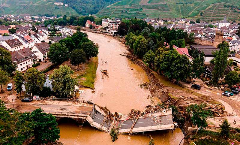 Europa Central padece inundaciones bíblicas que afectan gravemente a la región