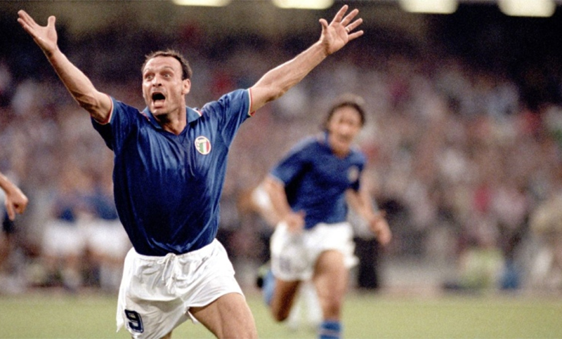 Murió Toto Schillaci, el goleador italiano que brilló en el Mundial del 90