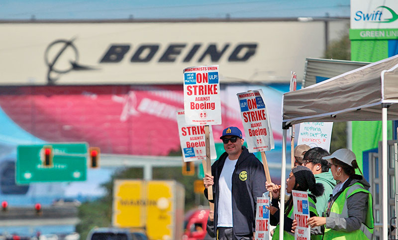 La oferta “final” del 30 % de aumento de Boeing no es lo suficientemente buena para el sindicato