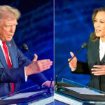 Harris y Trump se enfrentaron por primera vez en debate presidencial de 2024