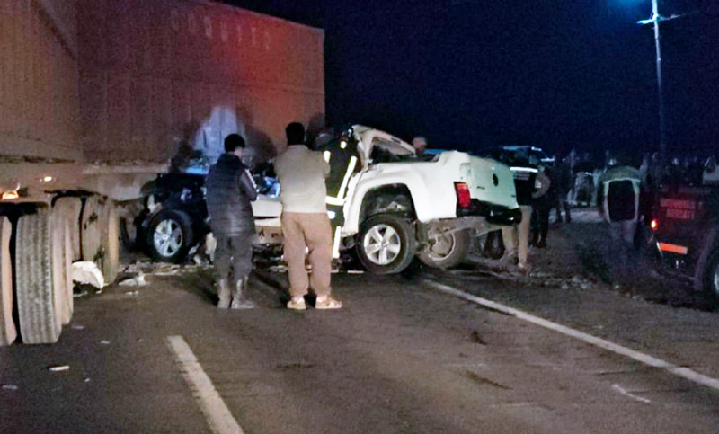 Murió un intendente de una ciudad tucumana tras un impactante choque de tránsito