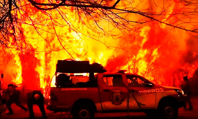 Incendios en Córdoba no dan tregua: siguen activos focos en Capilla del Monte, Villa Berna y Salsacate