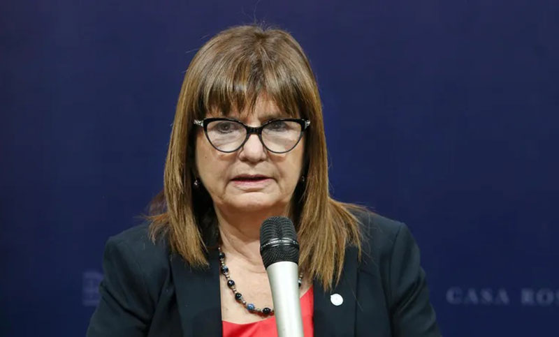 Piden que Bullrich sea citada a declarar en el caso de la niña gaseada en la marcha de jubilados