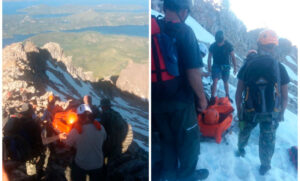 Rescataron al segundo sobreviviente de la avalancha en el Cerro López: detallaron las maniobras