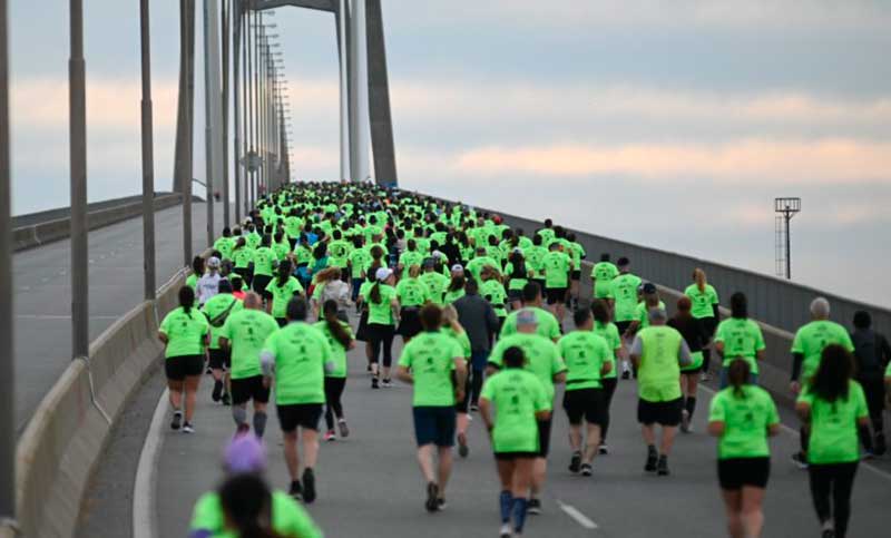 El domingo se corre la media maratón del Puente Rosario-Victoria