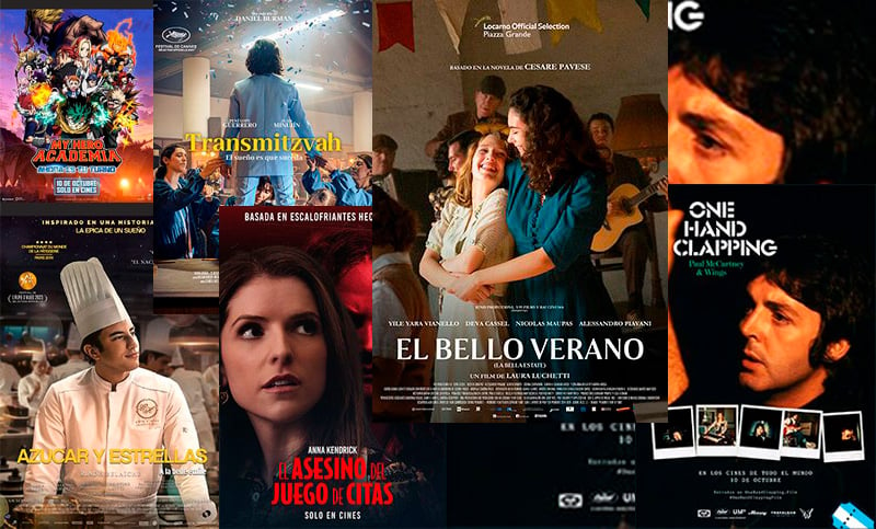 Jueves de estrenos: la cartelera se renueva con thriller, animé, documental y drama