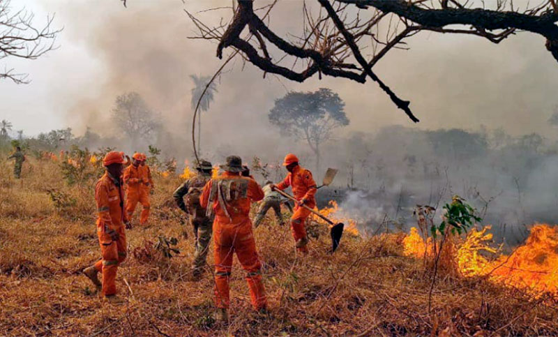 Casi 10 millones de hectáreas quemadas conforman el peor desastre ambiental en Bolivia