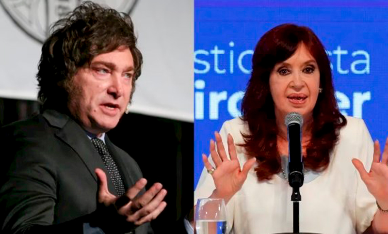 El arco político nacional repudió los dichos de Milei contra Cristina Fernández