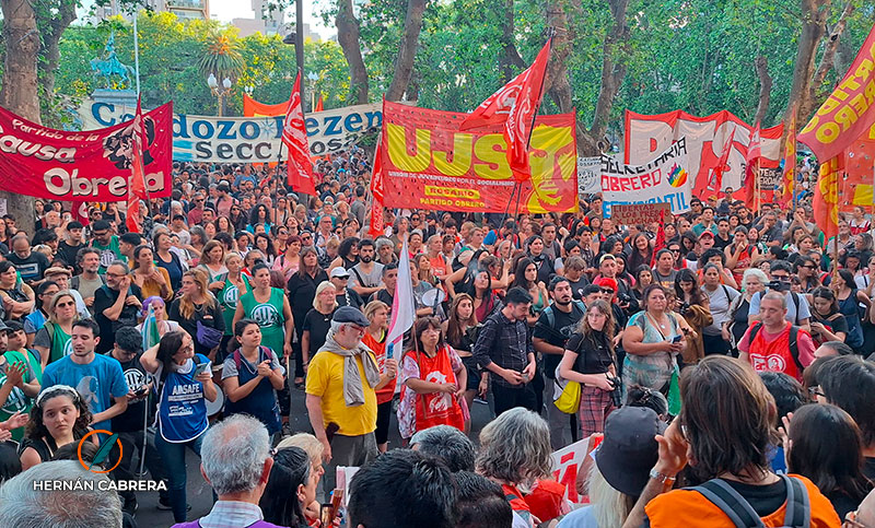 Amplio abanico de sindicatos repudió las detenciones de trabajadores estatales