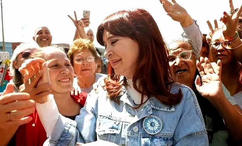 Cristina Kirchner recorrió La Matanza y les pidió a los vecinos «organizarse»