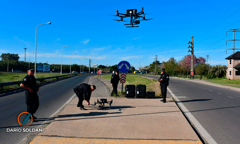 Santa Fe utilizará drones para evitar siniestros viales en la Circunvalación de Rosario