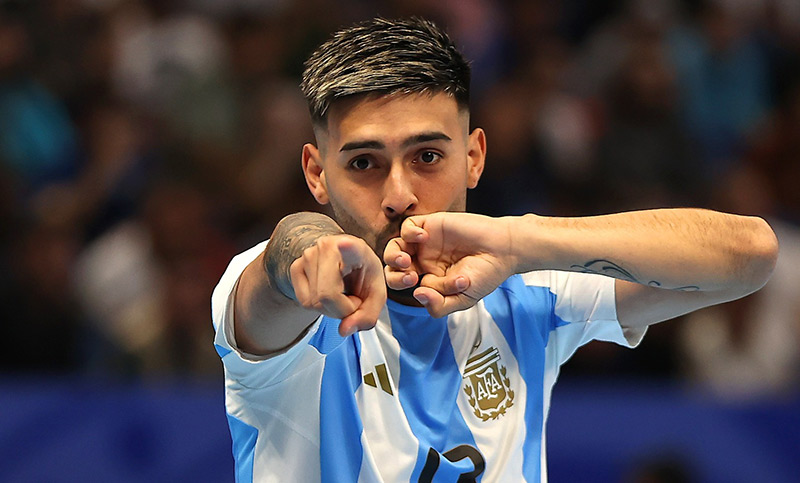 Argentina derrotó a Francia y es finalista del Mundial de futsal