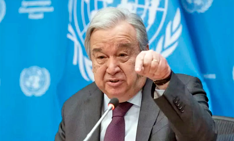 Guterres: “El ataque israelí contra la misión de la ONU en Líbano viola la ley internacional