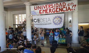 Se picó la asamblea universitaria en Ingeniería: piñas y dos detenidos