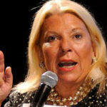 Carrió, sobre Milei: «Habla de la libertad y él no es libre»