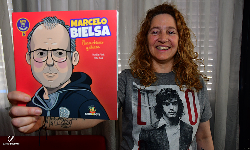 Nadia Fink: “Marcelo Bielsa transmite valores que es importante acercar a las infancias”