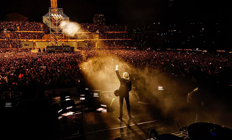 Paul McCartney ya está en Argentina, listo para vivir un finde a puro rock