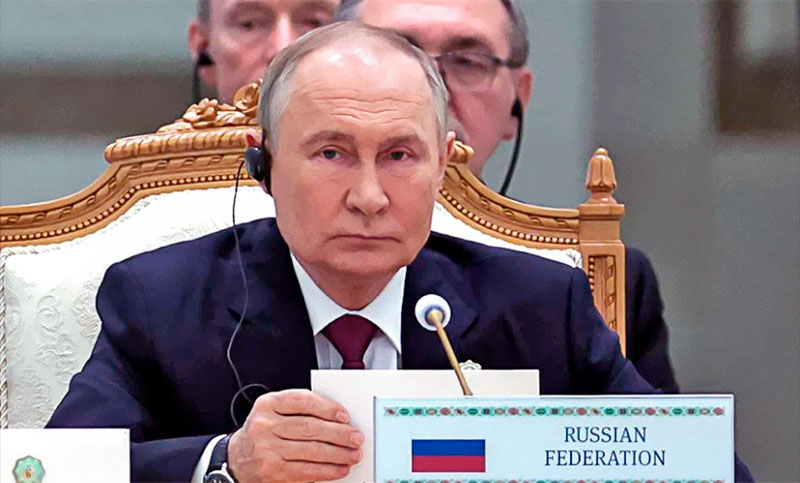 Putin asegura que «el mundo se enfrenta a amenazas sin precedentes generadas por fallas de la civilización»