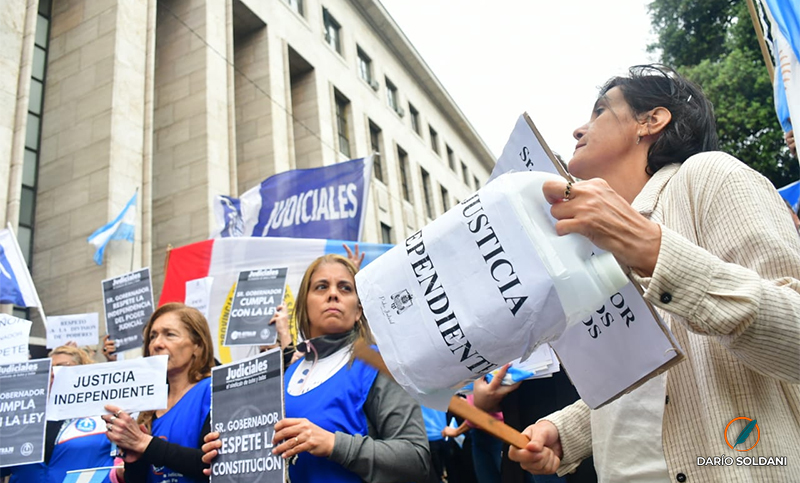 Los trabajadores judiciales atraviesan un nuevo paro: “Nos quieren quitar derechos”