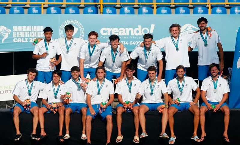 Once rosarinos en la Selección Argentina de Waterpolo: 2º puesto en el Sudamericano Absoluto de Deportes Acuáticos