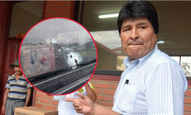 Atentado contra Evo Morales: dispararon catorce veces contra su coche e hirieron al conductor