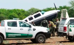 Detuvieron en Pueblo Andino al piloto de la avioneta cargada con cocaína