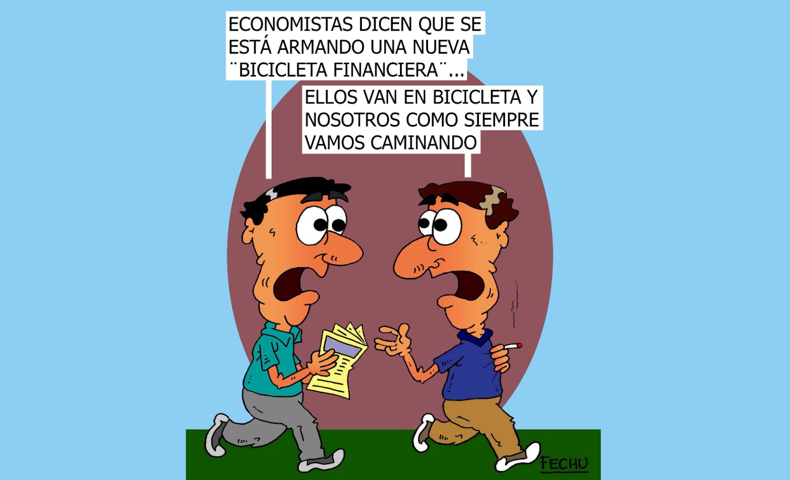 ¿La misma bicicleta de siempre?