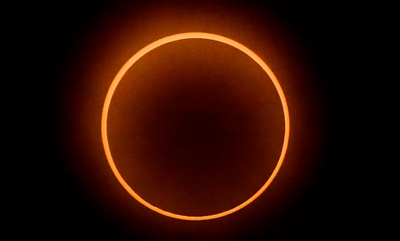 ¿Cómo será el eclipse solar anular que se verá este miércoles y dejará a «oscuras» a Santa Cruz?