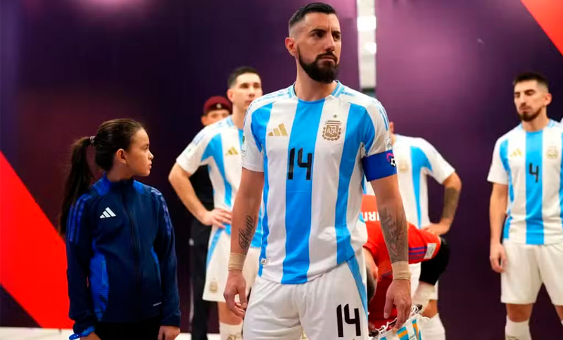 Mundial de futsal: para el capitán argentino la definición con Brasil es «una final soñada»