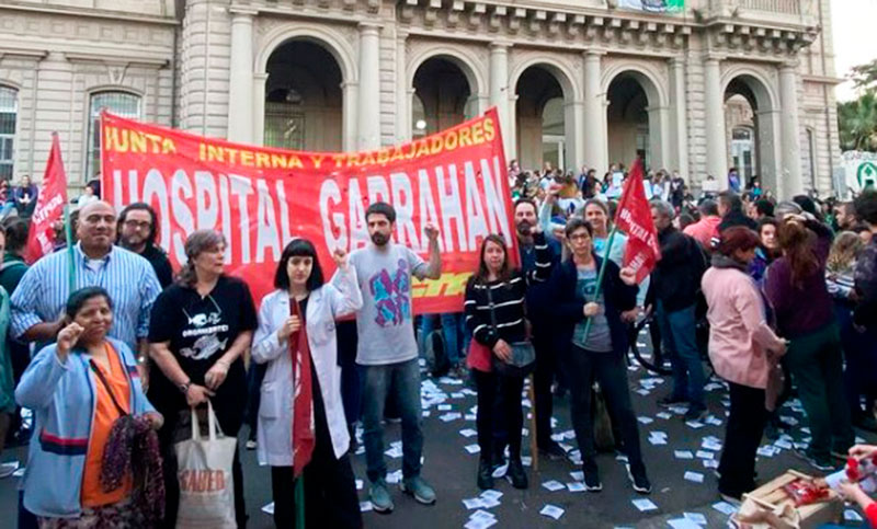 Trabajadores del Garrahan realizarán un paro y movilización en defensa de la salud pública