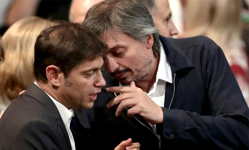 A pesar de la foto, Máximo Kirchner volvió a marcar las diferencias con Axel Kicillof