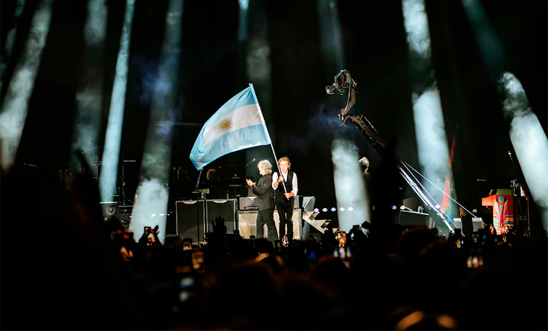 Con un imponente show en Córdoba, Paul McCartney se despidió de Argentina 