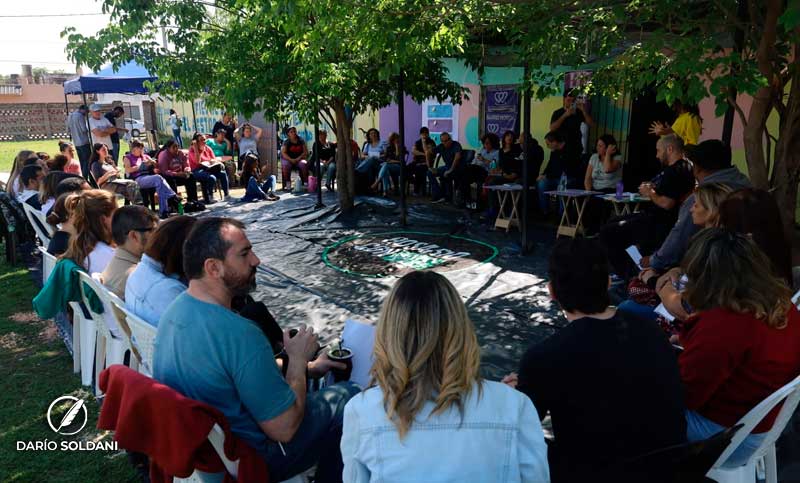 El espacio Rosario con Vos realizó una intervención en barrio Moreno con eje en la salud