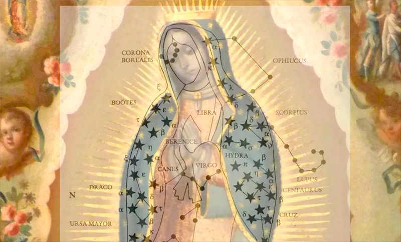 ¿Qué revelan las 46 estrellas de la tilma de la Virgen de Guadalupe?