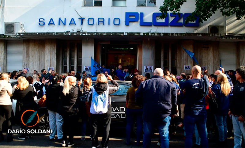 Trabajadores del Sanatorio Plaza profundizan medidas de fuerza por tiempo indeterminado