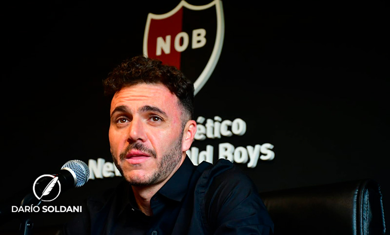 Mariano Soso fue presentado como nuevo técnico de Newell’s