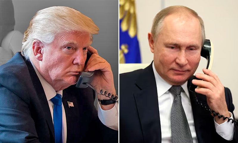 Rusia asegura que “es pura ficción” la llamada entre Trump y Putin según habían publicado grandes medios