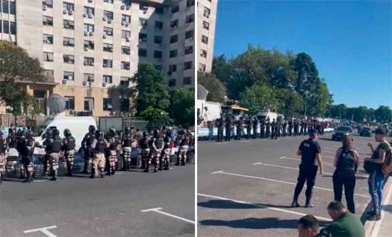 Dan a conocer el fallo contra Cristina: fuerte custodia policial, doble vallado y «clase pública» frente a Tribunales de Retiro