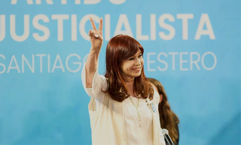 Cristina Kirchner: «El peronismo llega siempre para sanar los desastres económicos que nos hacen en nombre del libre comercio»