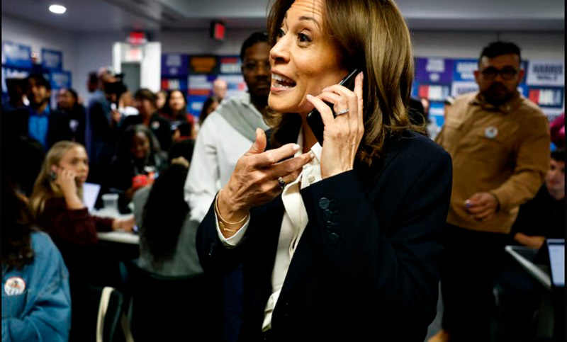 Elecciones en Estados Unidos: Kamala Harris dijo que “es una carrera reñida, estamos empatados y cada voto importa”