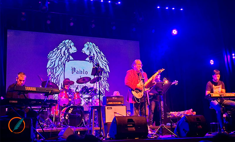 Pablo El Enterrador brindó un sublime concierto en la sala Lavardén