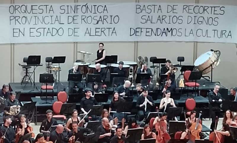 La Orquesta Sinfónica Provincial de Rosario se declaró en alerta: “Salarios dignos”