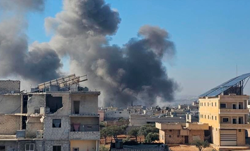 Rusia bombardeó a grupos rebeldes que se desplegaron en el norte de Siria