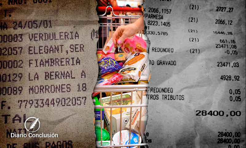 Los alimentos subieron entre un 2,3% y un 2,8% en noviembre