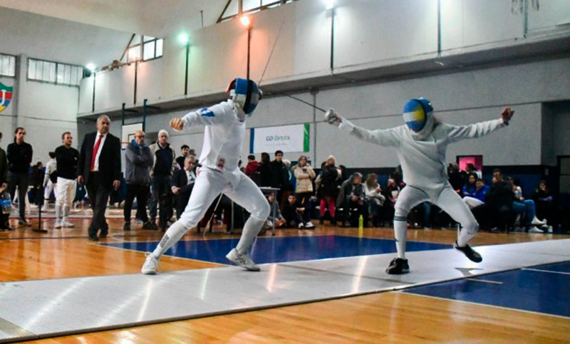 El campeonato provincial de esgrima en Rosario